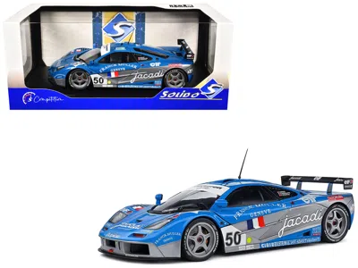 Solido Mclaren F1 Gtr Short Tail #50 Fabien Giroix - Jean-denis Deletraz - Olivier Grouillard "giroix Racin In Blue