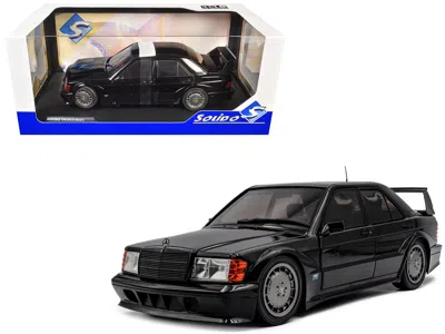 Solido Mercedes Benz 190 Evolution Ii (w201) " Works" Black 1/18 Diecast Model Car By