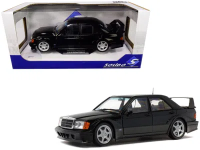 Solido Mercedes Benz 190e Evolution Ii Black 1/18 Diecast Model Car By