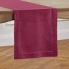 Solino Home 100% Pure Linen Table Runner In No Pattern,beet