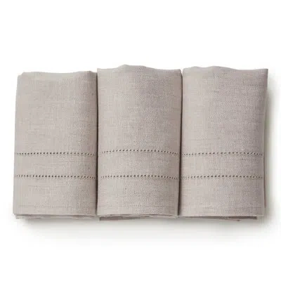 Solino Home Bath Linen Hand Towels In Light Natural