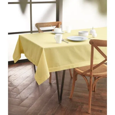 Solino Home Cotton Linen Tablecloth In Yellow