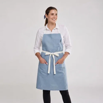 Solino Home Everyday Linen Apron In Multi