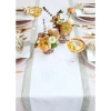 Solino Home Festive Edge Linen Table Runner In Multi
