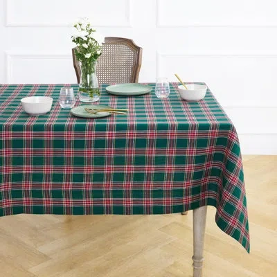 Solino Home Green Tartan Plaid - Tablecloth
