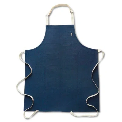 Solino Home Linen Bib Apron For Men & Women With Front Pockets, 32 X 27 Inches