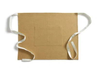 Solino Home Linen Bistro Apron In Brown