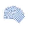Solino Home Linen Cocktail Napkins In Blue