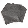 Solino Home Linen Cocktail Napkins In Gray