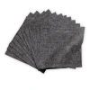 Solino Home Linen Cocktail Napkins In Gray