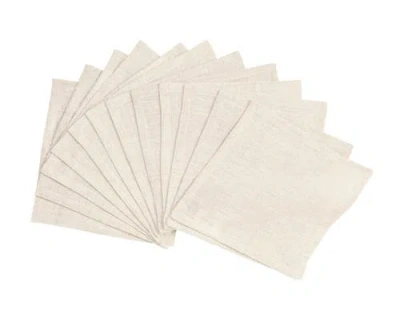 Solino Home Linen Cocktail Napkins In Neutral