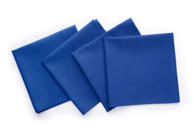 Solino Home Linen Dinner Napkins In Blue
