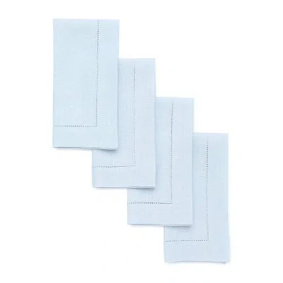 Solino Home Linen Dinner Napkins In Blue
