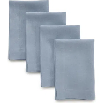 Solino Home Linen Dinner Napkins In Blue