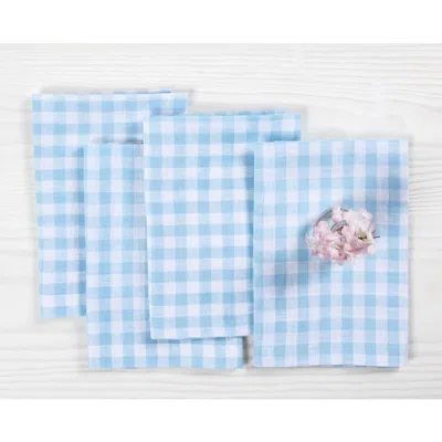Solino Home Linen Dinner Napkins In Blue