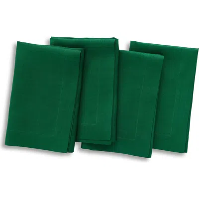 Solino Home Linen Dinner Napkins In Green