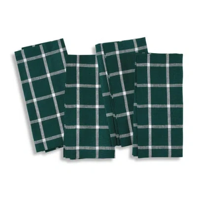 Solino Home Linen Dinner Napkins In Green