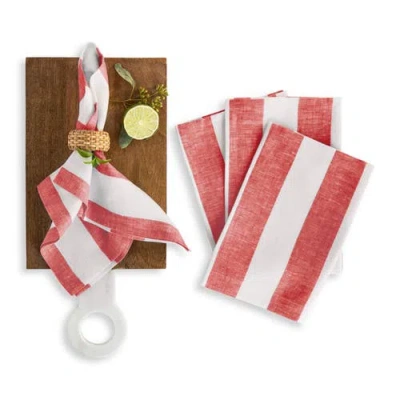 Solino Home Linen Dinner Napkins In Multi