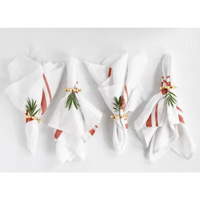Solino Home Linen Dinner Napkins In Multi