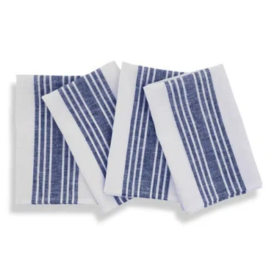 Solino Home Linen Dinner Napkins In Multi