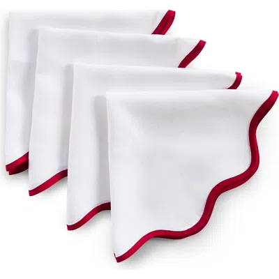 Solino Home Linen Dinner Napkins In Multi