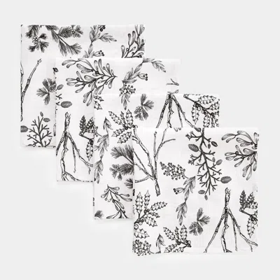 Solino Home Linen Dinner Napkins In Multi