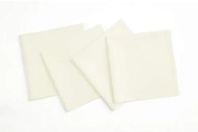 Solino Home Linen Dinner Napkins In White