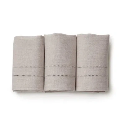 Solino Home Linen Hand Towels In Neutral