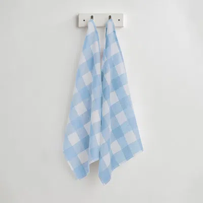 Solino Home Linen Kitchen Towels In Blue