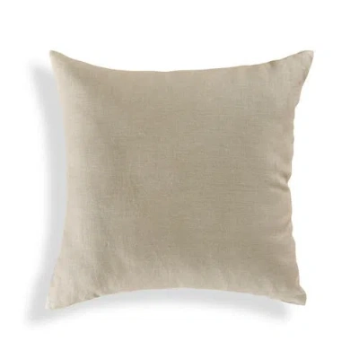 Solino Home Linen Pillow Cover In Brown