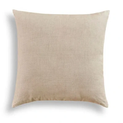 Solino Home Linen Pillow Cover In Brown