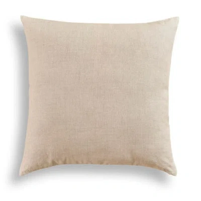 Solino Home Linen Pillow Cover In Neutral