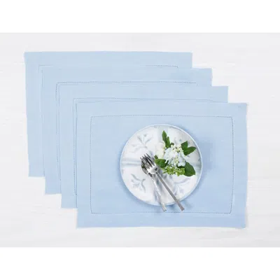 Solino Home Linen Placemats In Blue