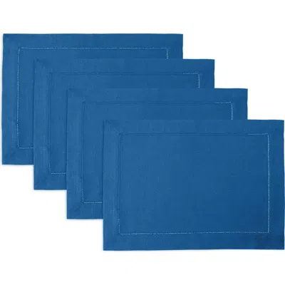 Solino Home Linen Placemats In Blue