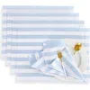 Solino Home Linen Placemats In Blue