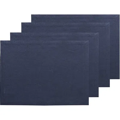 Solino Home Linen Placemats In Blue