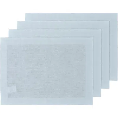 Solino Home Linen Placemats In Blue