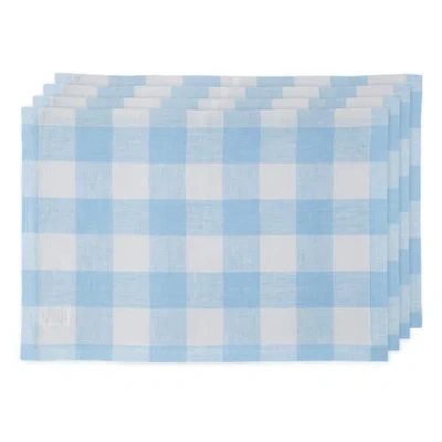Solino Home Linen Placemats In Blue