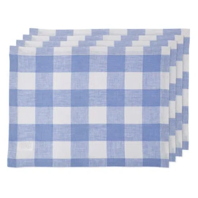 Solino Home Linen Placemats In Blue