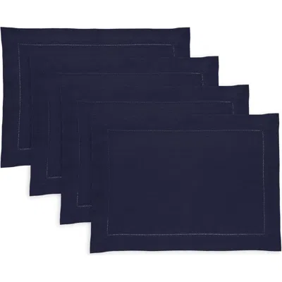 Solino Home Linen Placemats In Blue