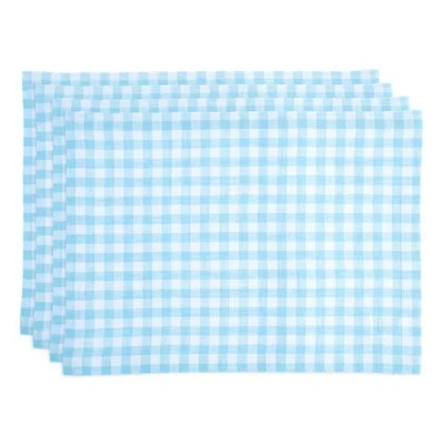 Solino Home Linen Placemats In Blue