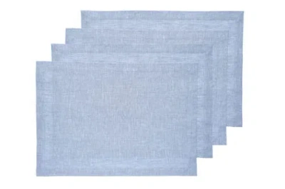 Solino Home Linen Placemats In Blue