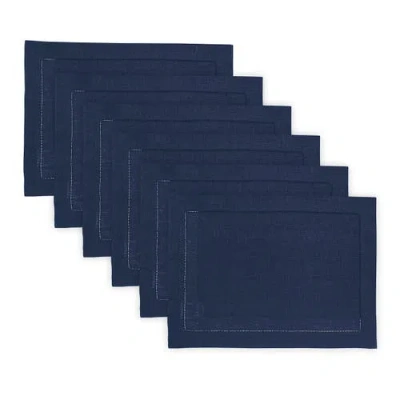 Solino Home Linen Placemats In Blue