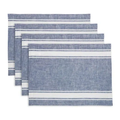Solino Home Linen Placemats In Blue