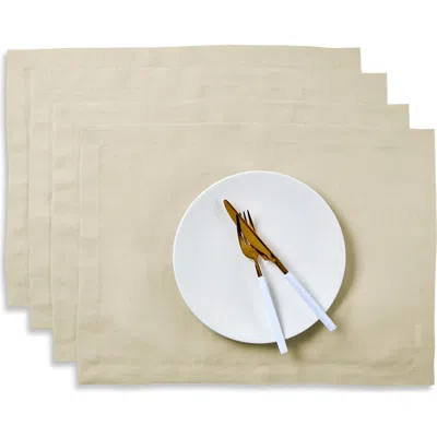 Solino Home Linen Placemats In Brown