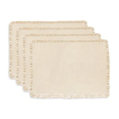 Solino Home Linen Placemats In Brown