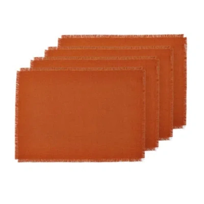 Solino Home Linen Placemats In Brown