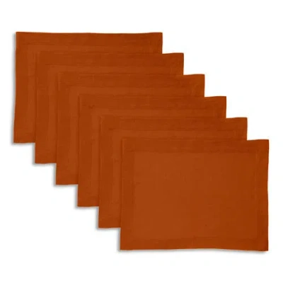 Solino Home Linen Placemats In Brown