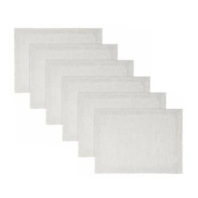 Solino Home Linen Placemats In Brown