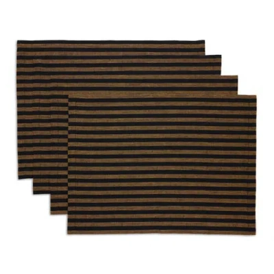 Solino Home Linen Placemats In Brown